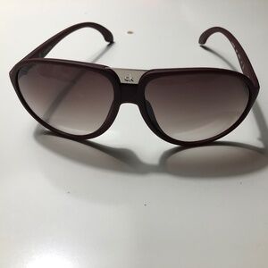 Calvin Klein women’s aviator sunglasses